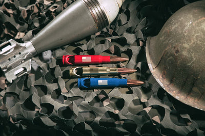 American Flag .50 Caliber Bottle Opener